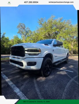 Silver 2020 Ram 2500 Crew Cab Laramie Pickup 4D 6 1/3 ft for sale in Orlando, FL