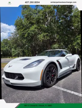 Blue 2019 Chevrolet Corvette Z06 Coupe 2D for sale in Orlando, FL
