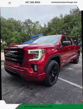 Blue 2021 GMC Sierra 1500 Crew Cab Elevation Pickup 4D 5 3/4 ft for sale in Orlando, FL