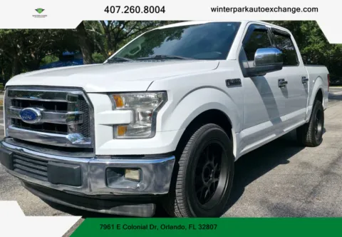 Blue 2017 Ford F-150 SuperCrew Cab XLT Pickup 4D 5 1/2 ft for sale in Orlando, FL