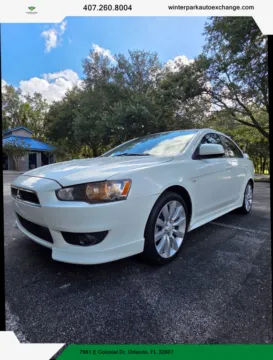 Black 2008 Mitsubishi Lancer GTS Sedan 4D for sale in Orlando, FL