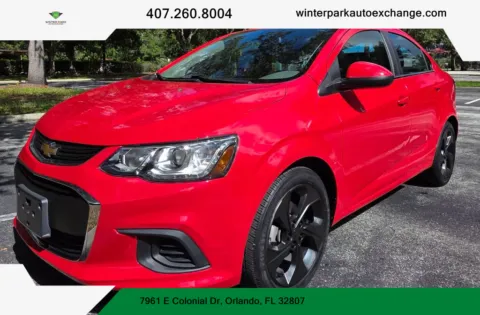 Blue 2020 Chevrolet Sonic Premier Sedan 4D for sale in Orlando, FL