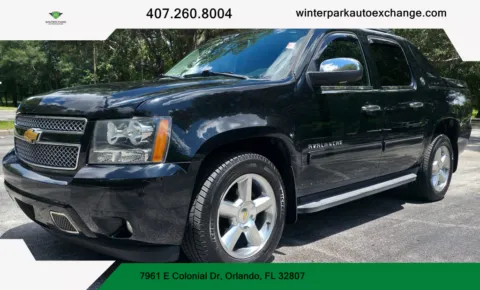Blue 2013 Chevrolet Avalanche Black Diamond LT Sport Utility Pickup 4D 5 1/4 ft for sale in Orlando, FL
