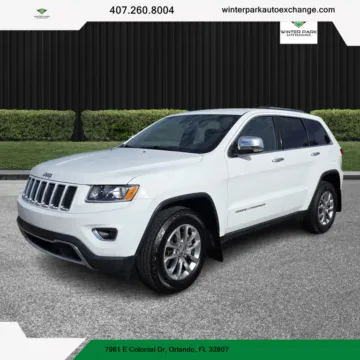 Gray 2015 Jeep Grand Cherokee Limited Sport Utility 4D for sale in Orlando, FL