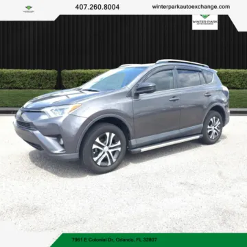 Red 2017 Toyota RAV4 LE Sport Utility 4D for sale in Orlando, FL