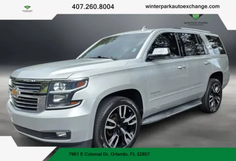Red 2016 Chevrolet Tahoe LTZ Sport Utility 4D for sale in Orlando, FL