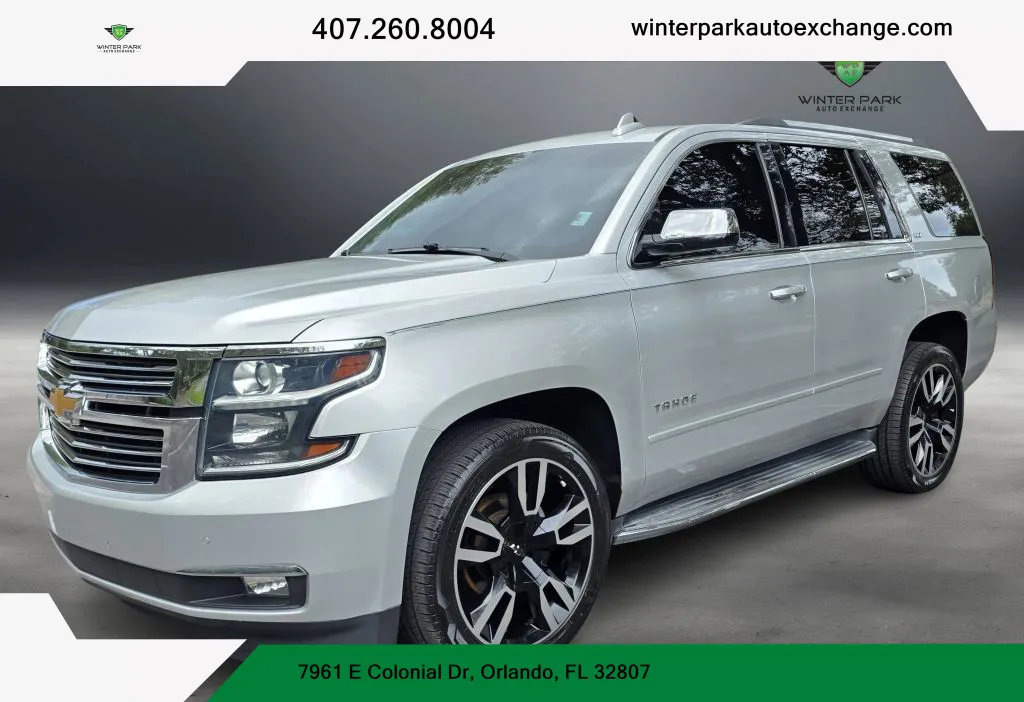 Red 2016 Chevrolet Tahoe LTZ Sport Utility 4D for sale in Orlando, FL
