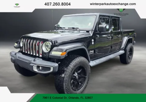 Blue 2020 Jeep Gladiator Overland Pickup 4D 5 ft for sale in Orlando, FL