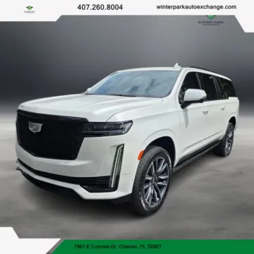 Black 2021 Cadillac Escalade ESV Sport SUV 4D for sale in Orlando, FL