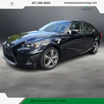 Silver 2017 Lexus IS 200t Sedan 4D for sale in Orlando, FL
