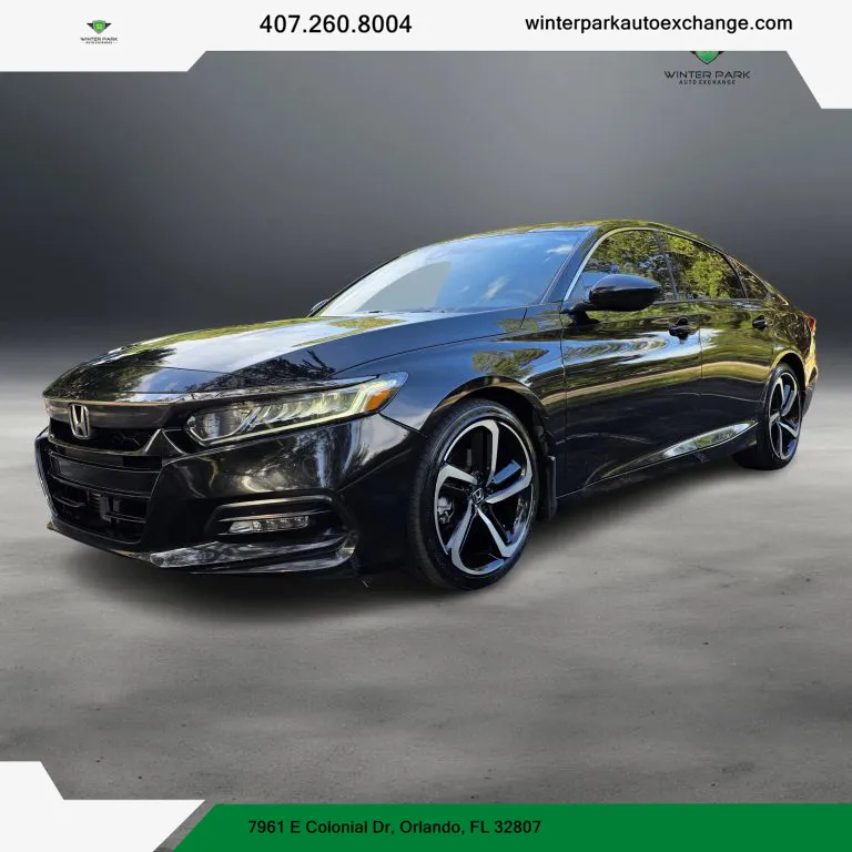 Beige 2019 Honda Accord Sport Sedan 4D for sale in Orlando, FL