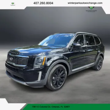 Black 2020 Kia Telluride EX Sport Utility 4D for sale in Orlando, FL