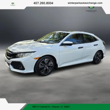 Red 2017 Honda Civic EX Hatchback 4D for sale in Orlando, FL