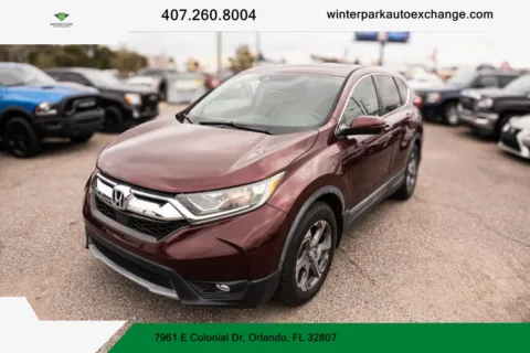 Beige 2018 Honda CR-V EX-L w/Navigation Sport Utility 4D for sale in Orlando, FL