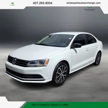 Black 2016 Volkswagen Jetta 1.4T SE Sedan 4D for sale in Orlando, FL