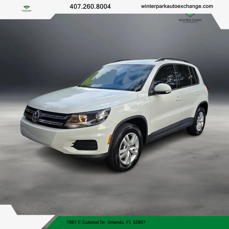 Black 2016 Volkswagen Tiguan 2.0T S Sport Utility 4D for sale in Orlando, FL