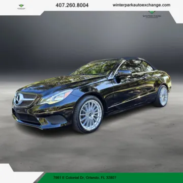 White 2014 Mercedes-Benz E-Class E 350 Cabriolet 2D for sale in Orlando, FL