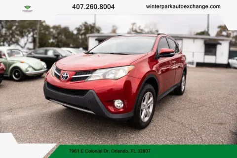 Black 2013 Toyota RAV4 XLE Sport Utility 4D for sale in Orlando, FL
