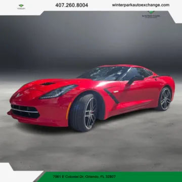 Blue 2015 Chevrolet Corvette Stingray Coupe 2D for sale in Orlando, FL