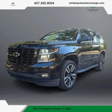 Red 2019 Chevrolet Tahoe Premier Sport Utility 4D for sale in Orlando, FL