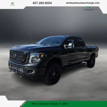 Silver 2018 Nissan TITAN XD Crew Cab SV Pickup 4D 6 1/2 ft for sale in Orlando, FL