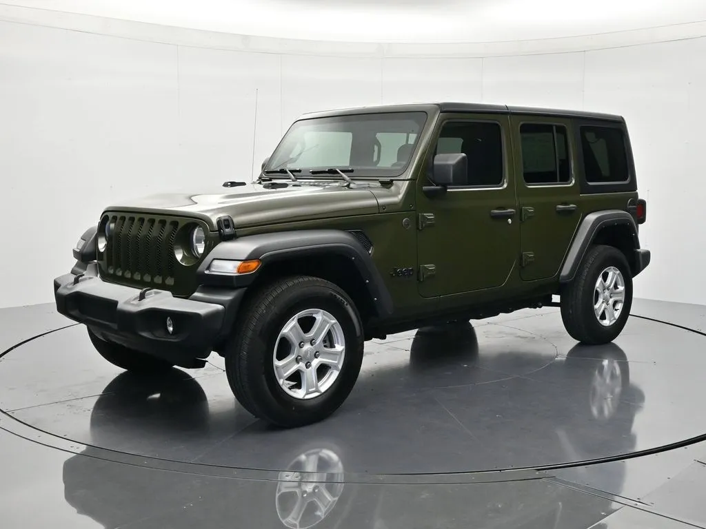 Green 2022 Jeep Wrangler Unlimited Sport S for sale in Palatka, FL
