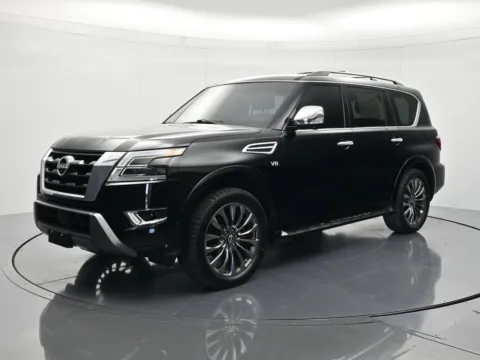 Black 2022 Nissan Armada Platinum for sale in Palatka, FL