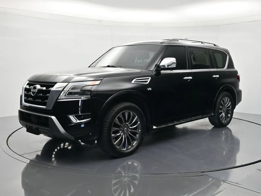 Black 2022 Nissan Armada Platinum for sale in Palatka, FL