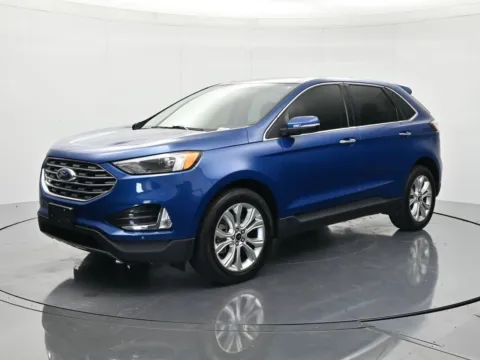 Blue 2024 Ford Edge Titanium for sale in Palatka, FL