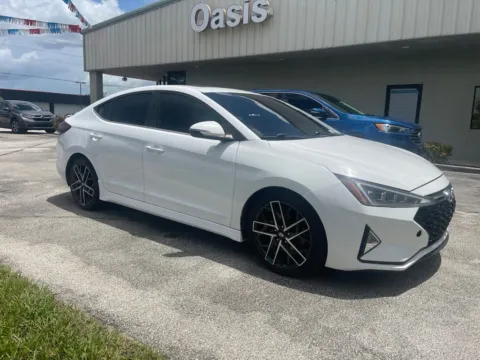 White 2019 Hyundai Elantra Sport for sale in Palatka, FL