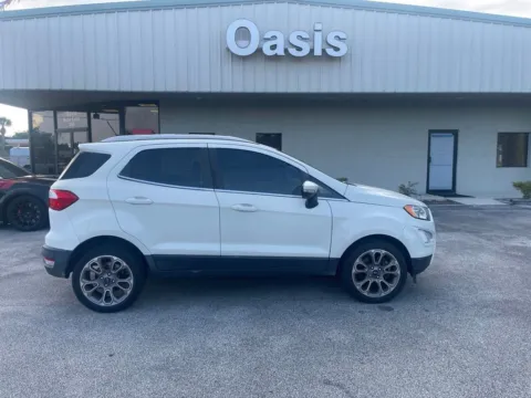 White 2020 Ford EcoSport Titanium for sale in Palatka, FL