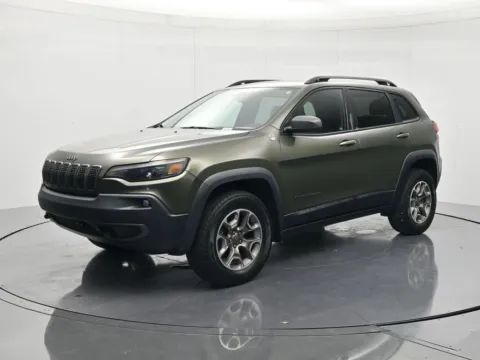 Green 2020 Jeep Cherokee Trailhawk for sale in Palatka, FL