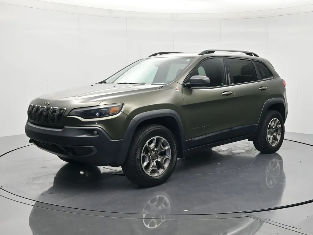 Green 2020 Jeep Cherokee Trailhawk for sale in Palatka, FL