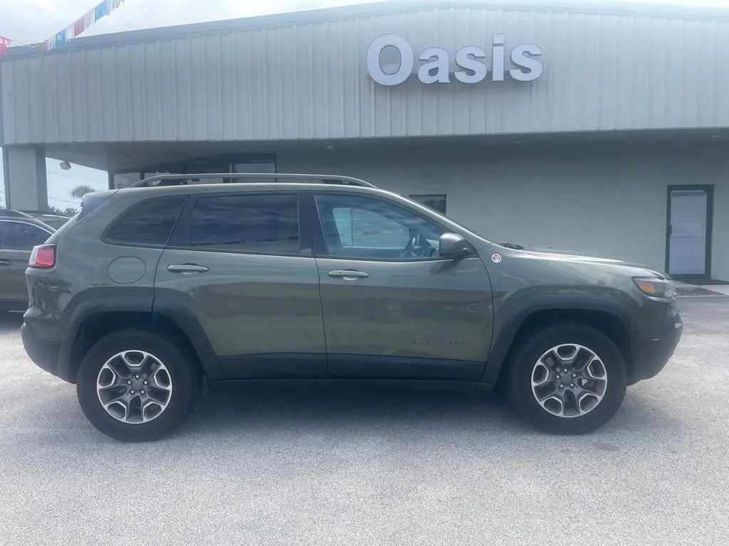 Green 2020 Jeep Cherokee Trailhawk for sale in Palatka, FL