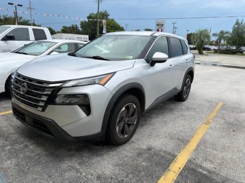 Silver 2024 Nissan Rogue SV for sale in Palatka, FL
