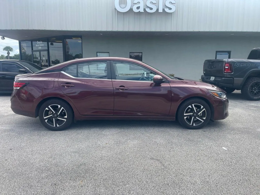 Red 2024 Nissan Sentra SV for sale in Palatka, FL