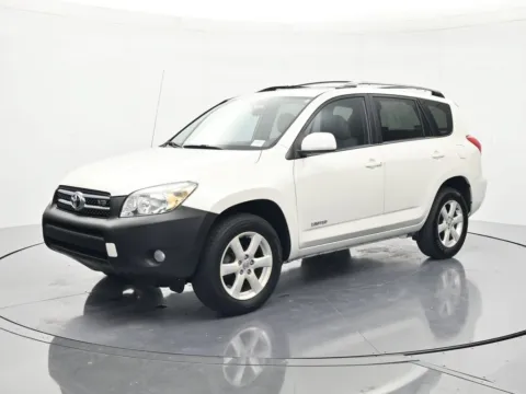 White 2008 Toyota RAV4 Limited for sale in Palatka, FL