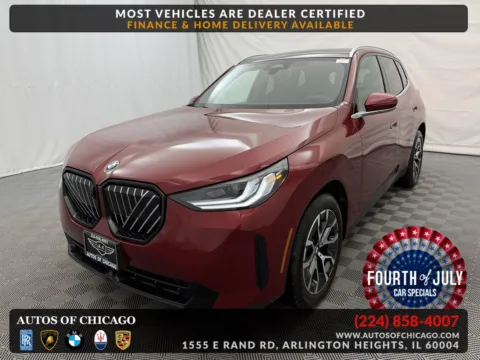 Red 2025 BMW X3 30 xDrive for sale in Arlington Heights, IL