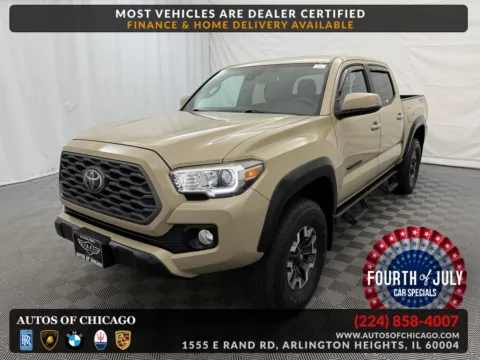 Beige 2020 Toyota Tacoma TRD Off Road for sale in Arlington Heights, IL