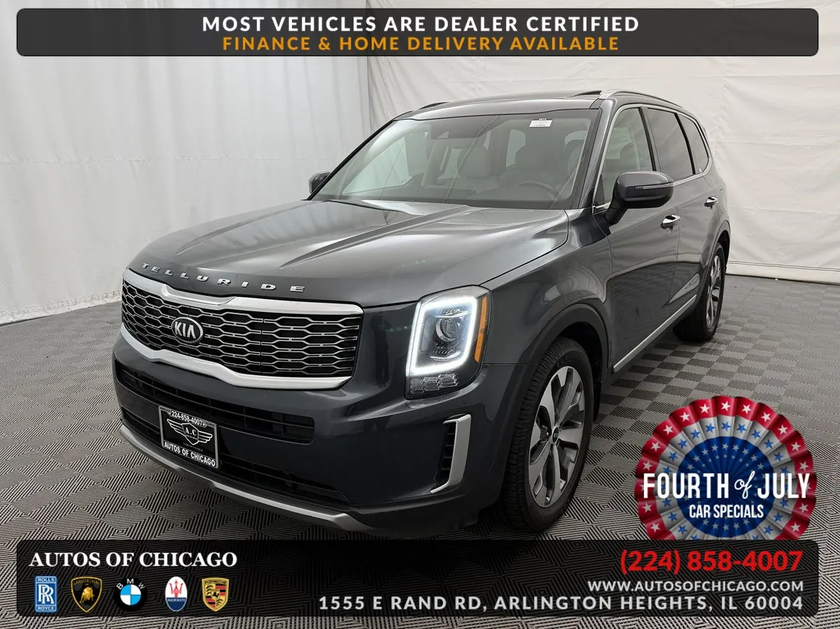 Gray 2020 Kia Telluride S for sale in Arlington Heights, IL