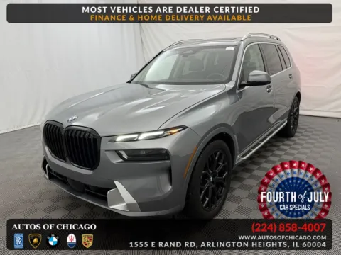 Gray 2023 BMW X7 xDrive40i for sale in Arlington Heights, IL
