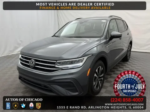 Gray 2024 Volkswagen Tiguan S for sale in Arlington Heights, IL