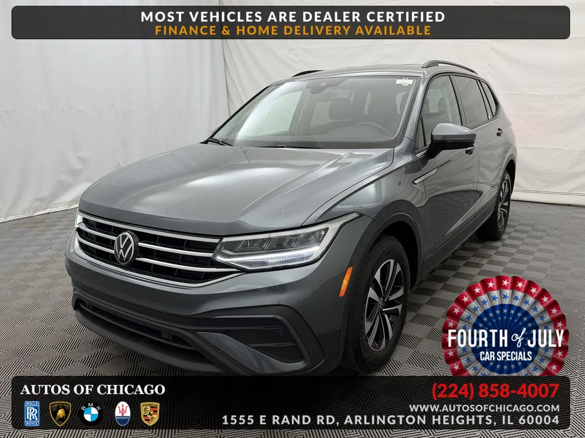 Gray 2024 Volkswagen Tiguan S for sale in Arlington Heights, IL