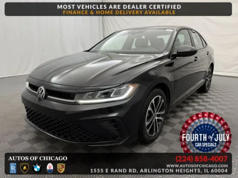 Black 2025 Volkswagen Jetta Sport for sale in Arlington Heights, IL
