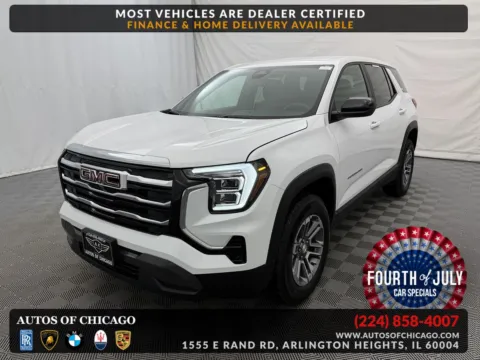 White 2026 GMC Terrain FWD Elevation for sale in Arlington Heights, IL