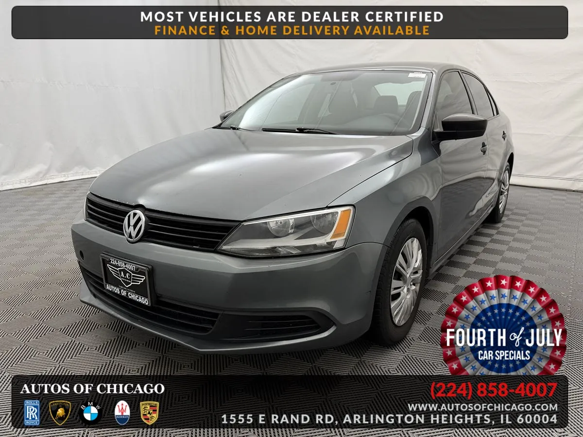 Gray 2012 Volkswagen Jetta Sedan S for sale in Arlington Heights, IL