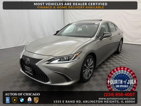Silver 2019 Lexus ES 350 for sale in Arlington Heights, IL