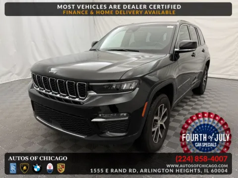 Black 2024 Jeep Grand Cherokee Limited for sale in Arlington Heights, IL
