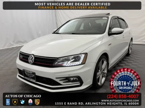 White 2016 Volkswagen Jetta Sedan 2.0T GLI SEL for sale in Arlington Heights, IL