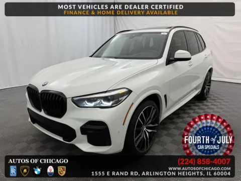 White 2022 BMW X5 xDrive40i for sale in Arlington Heights, IL